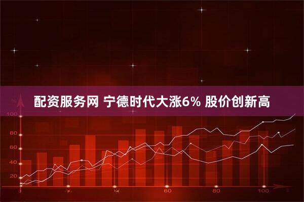 配资服务网 宁德时代大涨6% 股价创新高